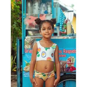NEW PEPITA & ME sun and moon bikini set in plaza de mercardo crudo